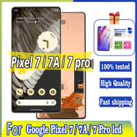 AMOLED 6.3" LCD For Google Pixel 7 Pixel7 7A Display Screen Digitizer 6.7" For Google Pixel 7 Pro LCD Frame Touch Panel