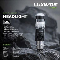 LUXIMOS LED LH2 LAMPU DEPAN MOTOR H6 M5 28 WATT CAHAYA MINI BILED BEAT VARIO MIO JUPITER XEON DLL