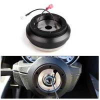 Car Hub Adapter Release Adapter Modified Parts Black Metal Steering Wheel Hub Adaptor for Honda Civic EK Auto Replacement Parts