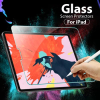 Tempered Glass Screen Protector For Ipad Pro 11 12.9 12 9 2022 10 10th Generation Air 5 4 3 2 7th 8th 9th 10.2 Mini 6 9.7 Film