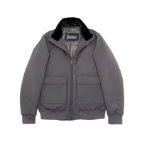 Herno Padded Bomber Down Jacket Urban Grey 48 Grey