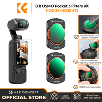 K&F CONCEPT DJI OSMO Pocket 3 Sports Camera ND Filter(ND2-32+ND32-512)