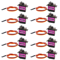 2/4/5/10/20 Pcs MG90S All metal gear 9g Servo SG90 Upgraded version For Rc Helicopter Plane Boat Car MG90 9G Trex 450 RC Robot