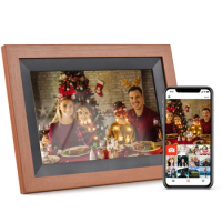 Andoer 10.1-inch WiFi Digital Photo Frame 1280*800 IPS Touch Screen Cloud Digital Picture Frame 16GB Storage Share Photo via APP