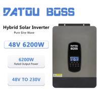DATOUBOSS Hybrid Solar Inverter 48V TO 220V Peak Power 12400W Hybrid Inverter Carrying a WIFI Module Hybrid Inverter
