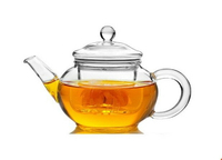 特價耐高溫玻璃茶具六人壺耐熱小容量250ml花茶壺茶道杯子