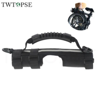 TWTOPSE Bike Bicycle Frame Handle Carrier For Brompton Folding Bicycle Durable Shoulder Carry Strap Belt 3SIXTY Electric Scooter