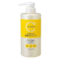 【KUM 熊野】cyclear 維他命C酵素沐浴乳-500ml