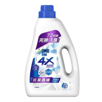 白蘭4X極淨酵素抗病毒洗衣精抗臭護纖 瓶裝 1.85KG