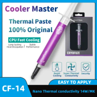 Cooler Master CF14 Thermal Paste 2g 4g 14W/mk High Performance Thermal Conductive Grease Paste For Processor GPU CPU Cooling
