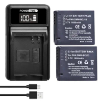 DMW-BCJ13 3.7V/1600 mAh Battery /USB Charger for Panasonic DMW-BCJ13E,DMW-BCJ13PP and Panasonic Lumix DMC-LX5, DMC-LX7