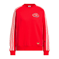 Adidas LNY W Crew JL8424 女 長袖上衣 休閒長袖 CNY新年 紅