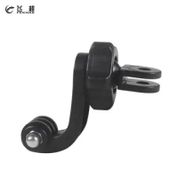 Motorcycle Helmet Chin Stand Mount Holder for GoPro Hero 10/9/8 Action Sports Camera Adapter Motorcycle Camera Accessory