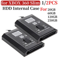 1/2PCS HDD Internal Case for XBOX 360 Slim 20GB 60GB 120GB 250GB Replacement Game Accessories Hard Disk Drive Caddy HD Box