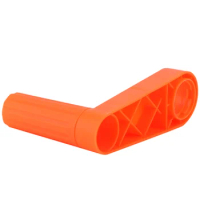 Winder Handle Hose Reel Handle Hose Reel Cart Handle Reel Accessories for Winding Use (Orange)