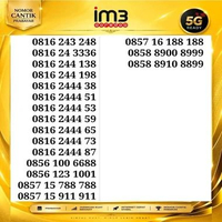 nomor cantik indosat 10/11/12 digit kartu perdana cantik 4G