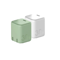 HA719 สีเขียว GaN 30W - AL870 สีขาว หัวชาร์จ iPhone iPad Mac USB-C 1 พอร์ต น้ำหนักเบา