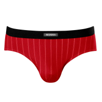 【華歌爾】DADADO-機能系列 M-3L貼身三角男內褲(紅) 超細莫代爾木漿纖維-GH2856RS#M-M
