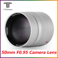 TTArtisan 50mm F0.95 Camera Lens Full Fame Manual Focus Lens For Leica M Mount Camera Leica M-M M240 M3 M6 M7 M8 M9 M9p M10