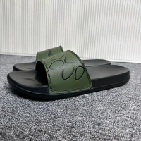 Sandal selop puppies Impor black army/terbaru sandal slip on Premium pria wanita Sendal Shoes Karet