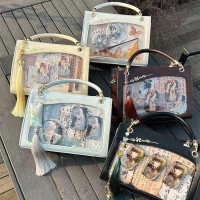 Beg Tangan Lutsinar, Bergaya Sakit, Gaya Purba, Kapasiti Kecil Bags Handbags clutches beg  samma car