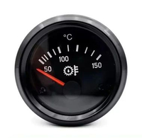 VDO 12V 24V Water Temperature Gauge / Oil Pressure Gauge / Voltmeter / Oil Temperature / Fuel Gauge 