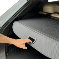 for Byd Atto 3 Ev Yuan Plus 2022 2023Accesory Cargo Cover Retractable Rear Trunk Cover Cargo Privacy Security Shield Shade Mat
