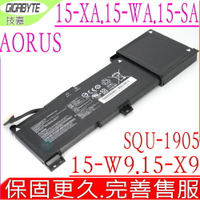 技嘉 GA SQU-1905 電池(原裝)-GIGABYTE Aorus 15 15X9,15-SA, 15-WA,15-W9,15-X9,15-XA