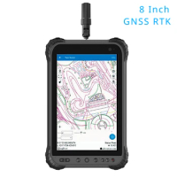 Original IP67 Waterproof Android Rugged Tablet PC GNSS RTK Qualcomm SDM632 8" 4GB RAM 4G LTE GPS Real-time Kinematic Positioning