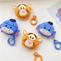 Disney For Airpods Pro Case,Tiger 3D Cartoon Soft Silicone Protective Earphone Cover For Airpods 1/2 Case For Kids