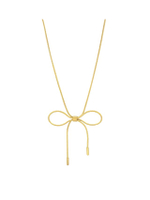 สร้อยคอผู้หญิง รุ่น  Lush Ribbon สีทอง