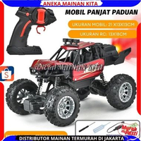 LC - Mobil Remote Control Spray Mobil Mobilan Offroad Alloy Climbing Car RC Rock Crawler Dengan Efek