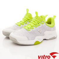 韓國VITRO專業運動-ALAN系列頂級專業網球鞋-灰螢光(男)櫻桃家