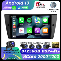 Android 13 Car Radio For BMW E90 E91 E92 E93 3 Series Wireless Carplay Auto Multimedia Stereo Video Player Head Unit GPS Navi BT