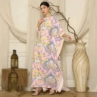 Kaftan Pink Yellow • Kaftan Modern • Kaftan Jumbo • Dress Pink Yellow • Dress Jumbo • Long Dress • A