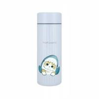 mofusand 扮鯊魚圖案不銹鋼保溫瓶 300ml (真空保溫保冷型) 貓福珊迪