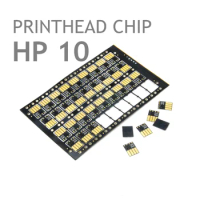 [1x HP10 CHIP] KCMY CHIP Available For HP Printhead 2000c 2000cxi 2000cn 2000cse 2500c 2500cm Designjet Colorpro CAD GA Printer