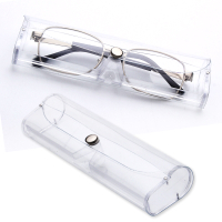 kiret 軟式 透明眼鏡盒2入-附贈超細纖維 眼鏡布2入