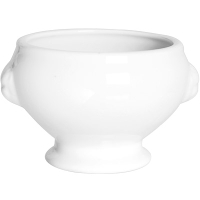 《EXCELSA》White白瓷酥皮濃湯碗(13cm) | 飯碗 湯碗