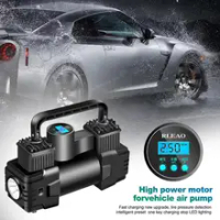 Car Tire Pump Compressor Mini Self Propelled Tire Pump Rechargeable Air Pump Tire Inflator Multifunction Car Tire Injector