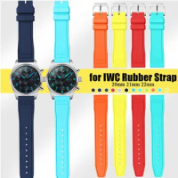 Rubber Strap for IWC PILOT Portugal PORTOFINO 20mm 21mm 22mm Watch Band Diving Waterproof Quick Release Men Women Sport Bracelet