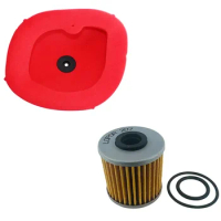 Motorcycle Oil and Air Filter for Suzuki RM-Z250 RMZ250 2019-2022 RMZ450 RM-Z450 2018-2022