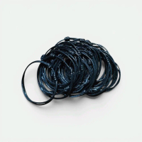 Grosier Gelang Hitam Polos Bracelets - Aksesori Tangan Elegan untuk Penampilan Anda Tali