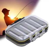 Fishing EVA Box Lightweight Pocket Size Practical Double-sides Multifunctional Large-capacity Tackle Box For Salt Water Flies