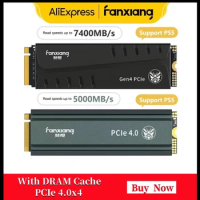 FANXIANG 500gb 1tb 2tb PCIe 4.0 x4 5000MBs/7400MB/s 4tb 8tb M.2 2280 NVMe SSD Drive Internal Solid State Disk for PS5 Desktop