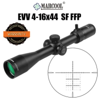 Marcool EVV 4-16X44 SF FFP Rifle Scope for Hunting Optics Tactical Sight for Airgun Airsoft Equipments AR15 fits .223 .308