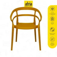 Atria Kursi Atria Darren Black Grey Orange