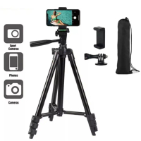 SUPERMARKET IMPORT Tripod 3120 Black Edition untuk Camera dan Handphone Foldable Camera Mobile Tripo