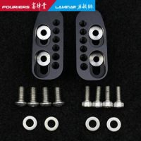 Fouriers Alloy TRIATHLON Handlebar Spacer Extender For GIANT New Trinity Road Bike 10 /15 Degrees Aerobars Stack Height Stackers