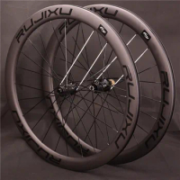 Carbon Disc Brake 700c Road Bike Wheelset ENT UCI Quality Carbon Rim With Center Lock Or 6-spot Bock Road Cycling
